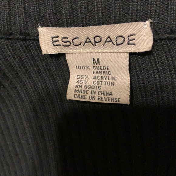 Suede/wool jacket - Picture 3 of 3